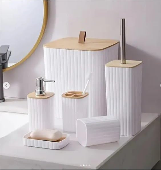 6 pcs luxury bathroom set