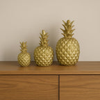 3 pcs set of Decorative Pineapple Figurines