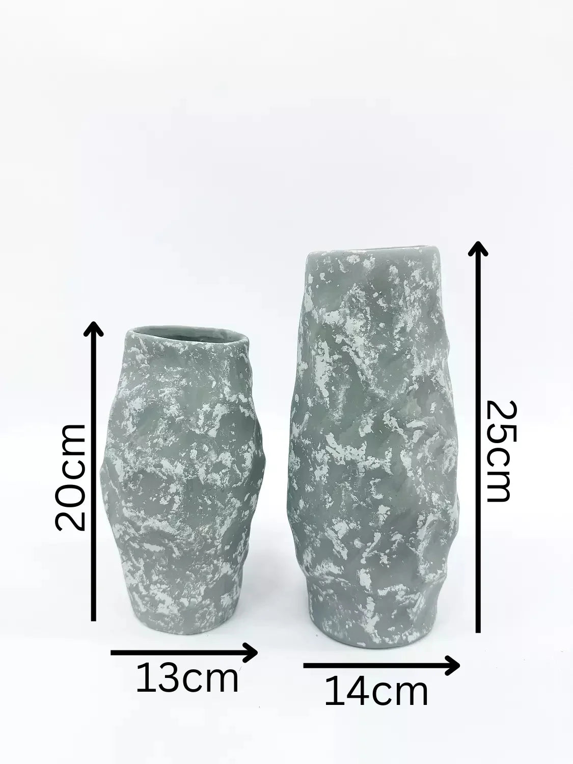 Organic Textured Sculptural Vase