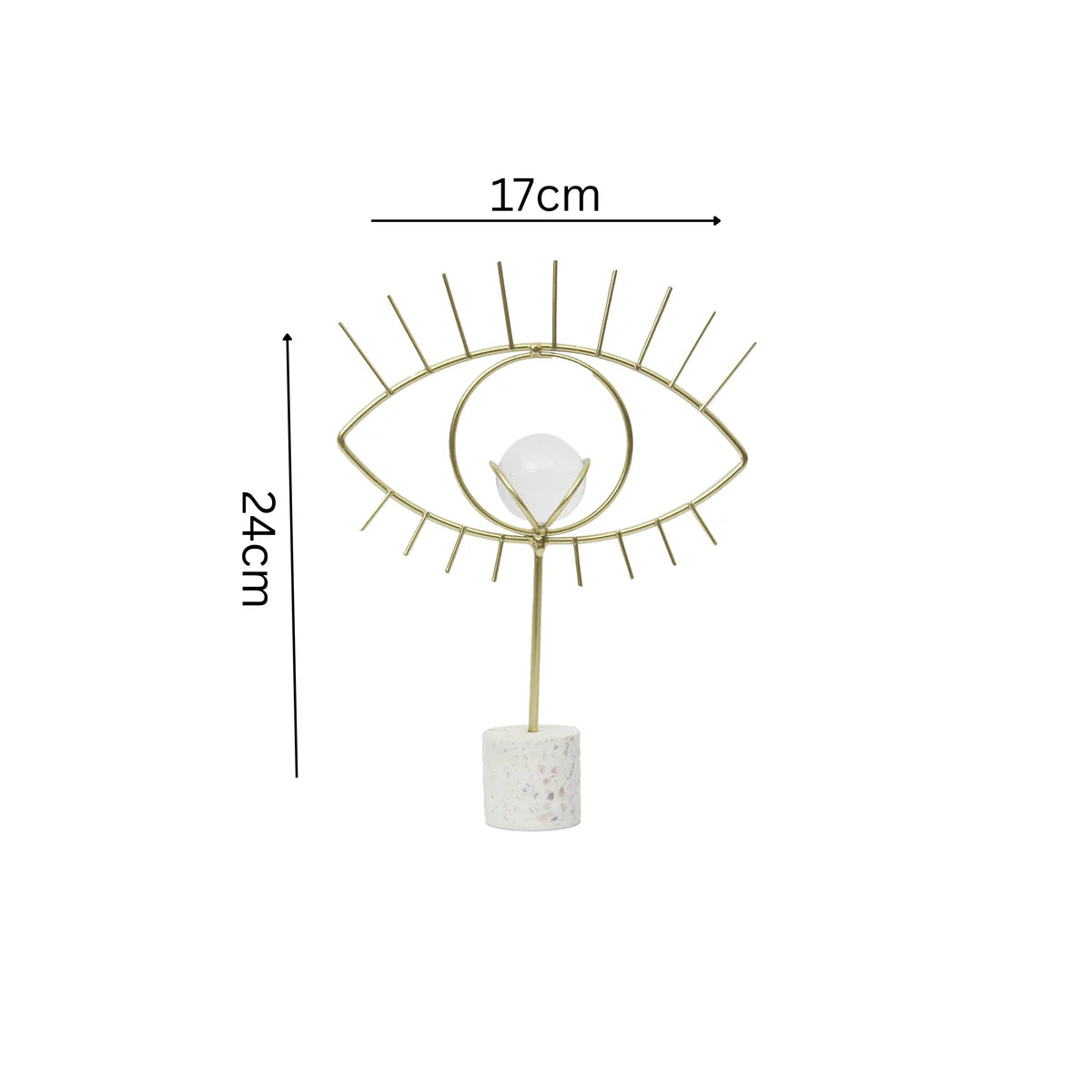 Radiant vision scluptural accent