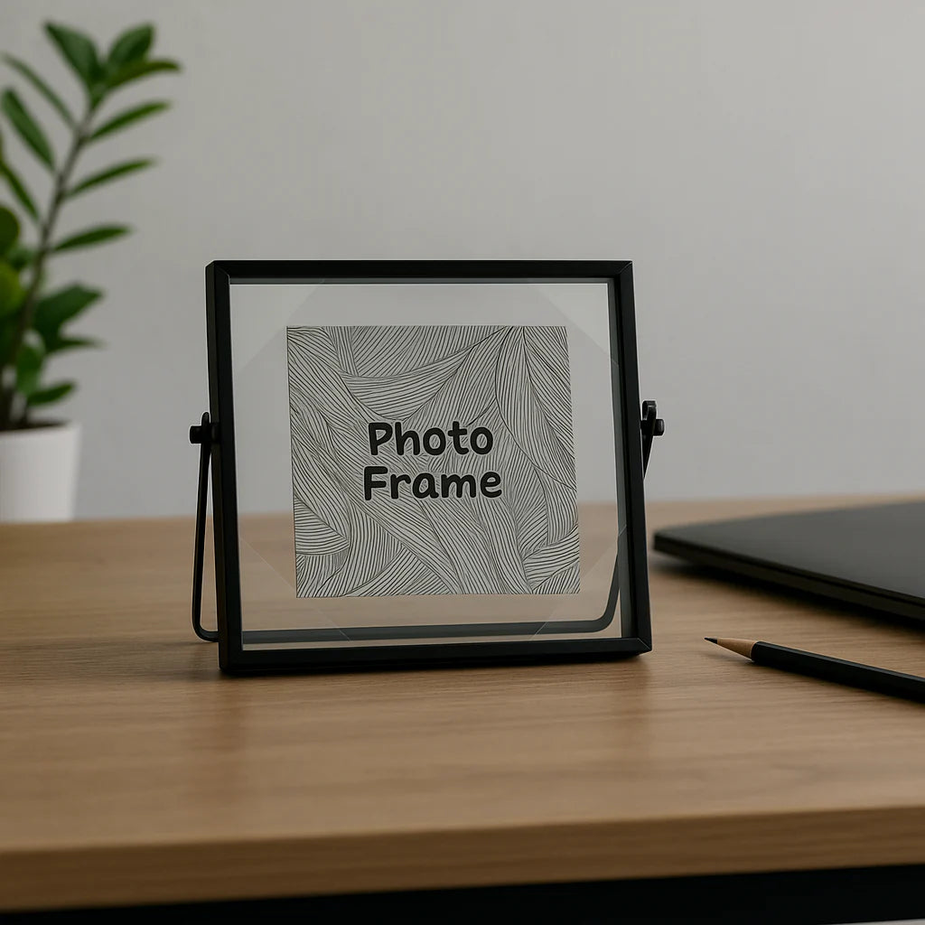 Sleek Minimalist Floating Photo Frame